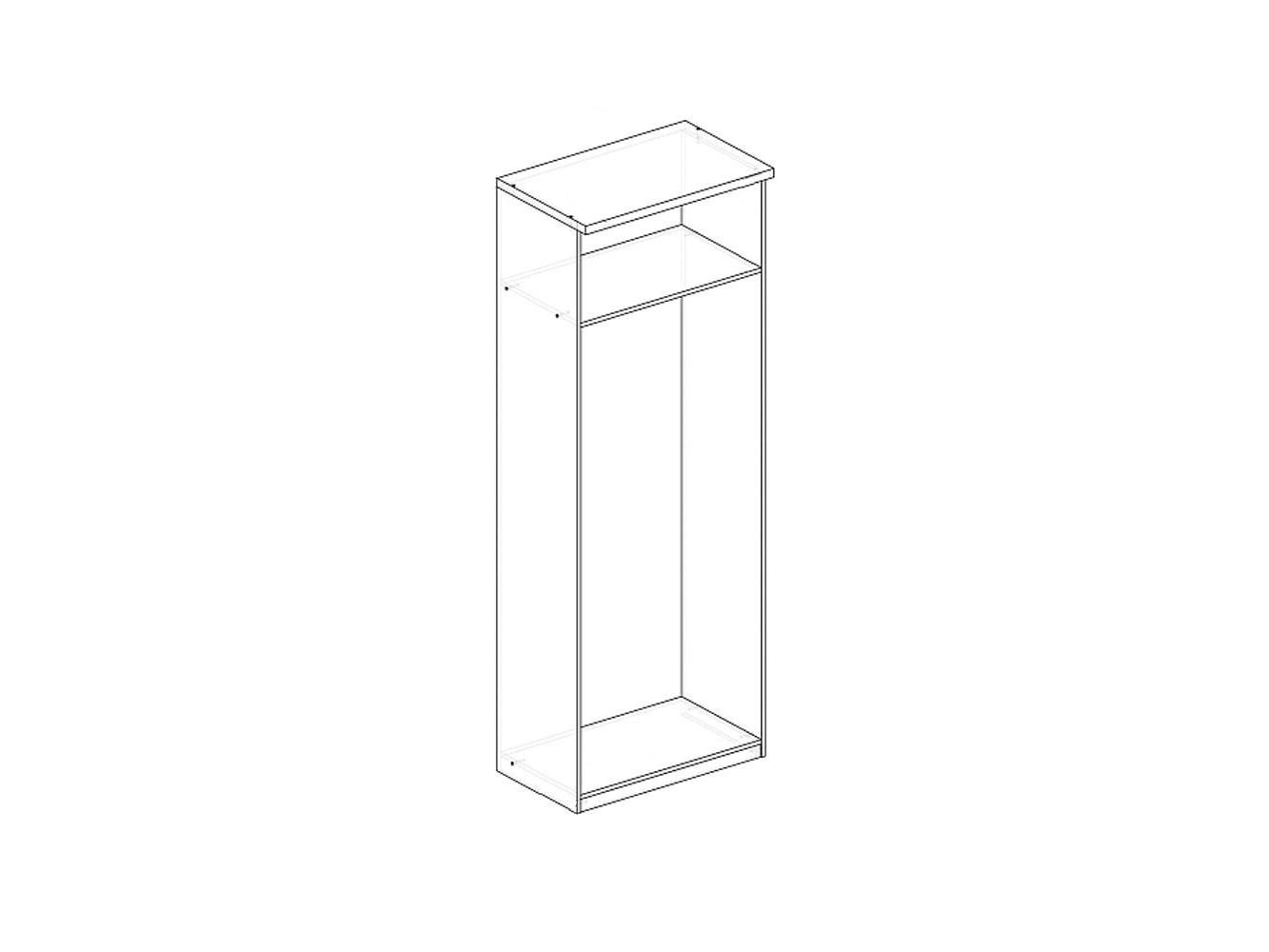 Распашной шкаф Бримнэс 1 white ИКЕА (IKEA) изображение товара