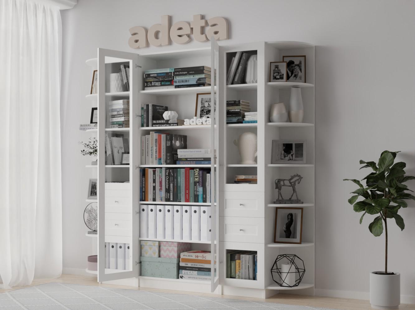 Книжный шкаф Билли 415 white ИКЕА (IKEA) изображение товара