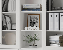 Изображение товара Книжный шкаф Билли 367 white ИКЕА (IKEA) на сайте adeta.ru