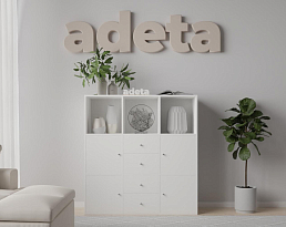 Изображение товара Стеллаж Билли 129 white ИКЕА (IKEA) на сайте adeta.ru